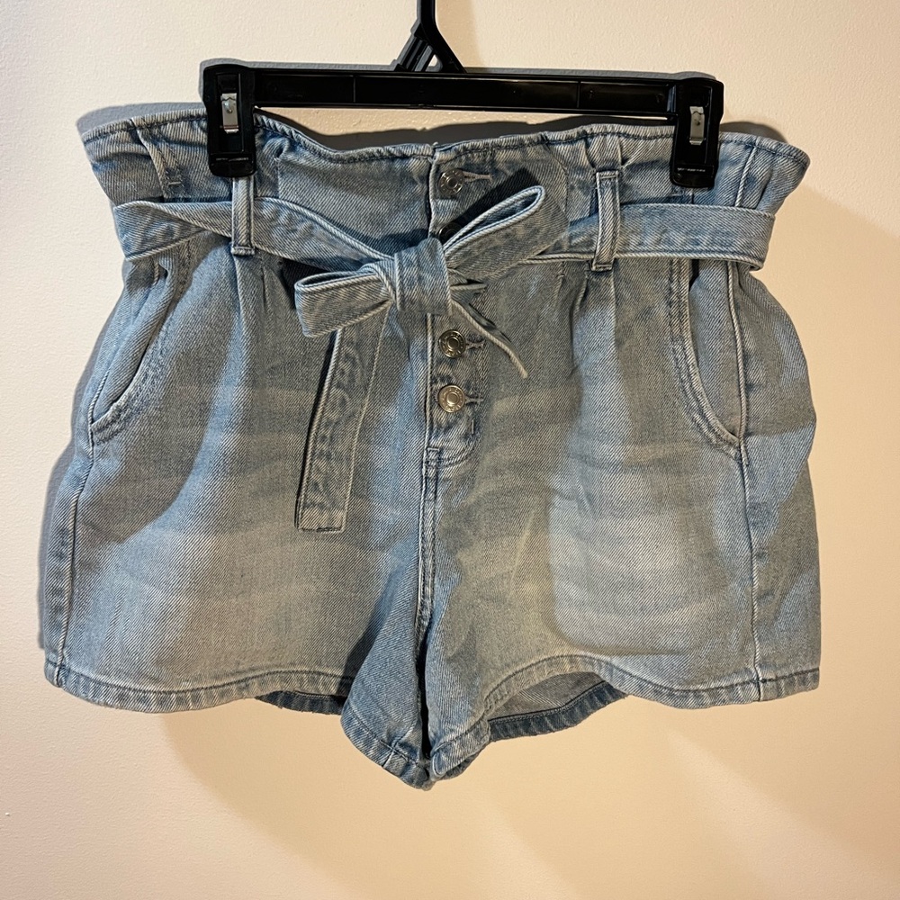 American Eagle paper bag Jean shorts